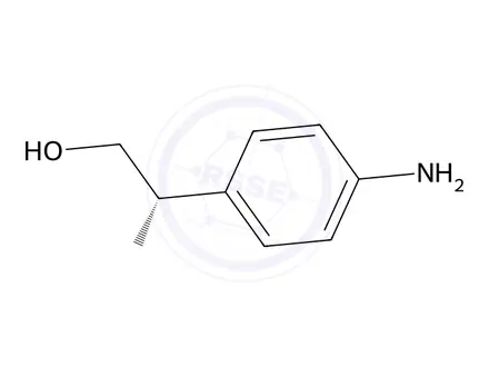 Chemical structure of (S)-2-amino-2-(4-aminophenyl)ethan-1-ol