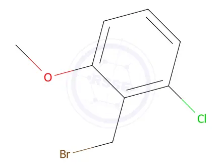 Chemical structure of 2-(Bromomethyl)-1-chloro-3-methoxybenzene