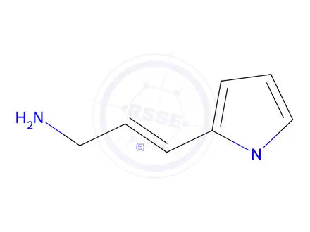 Chemical structure of 3-(1-Methyl-1h-pyrrol-2-yl)prop-2-en-1-amine