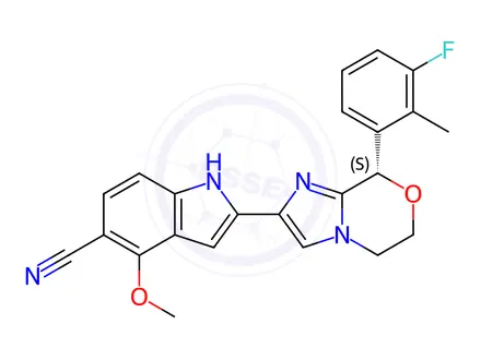 Chemical structure of γ-Secretase modulator 4