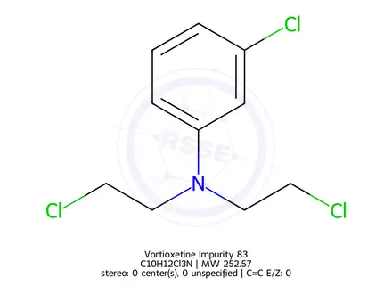 Chemical structure of Vortioxetine Impurity 83