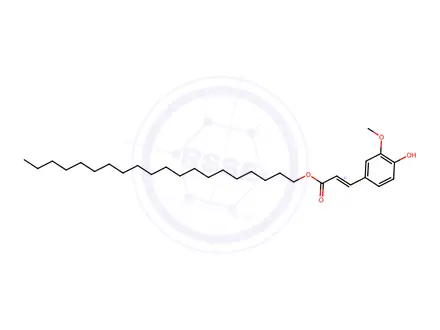 Chemical structure of Eicosyl ferulate