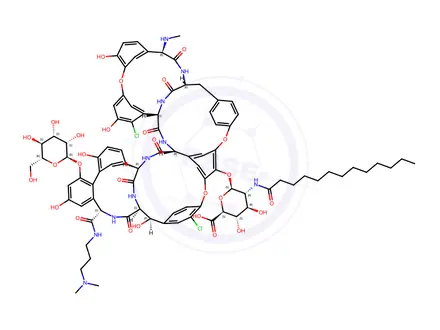 Chemical structure of Dalbavancin Impurity 8