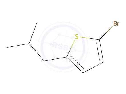 Chemical structure of 2-Bromo-5-isobutylthiophene