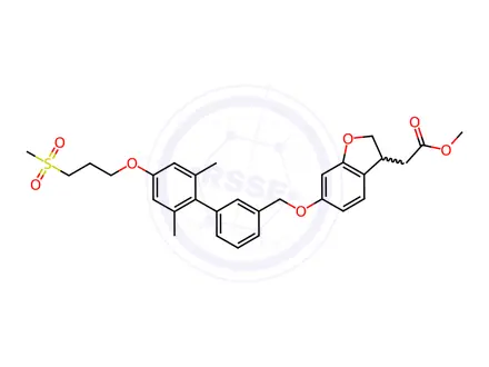 Chemical structure of Fasiglifam Impurity 20