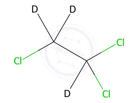 Chemical structure of 1,1,2-Trichloroethane-d3