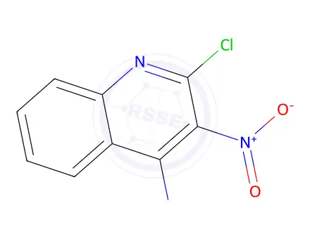 Chemical structure of 4-Amino-2-chloroquinoline