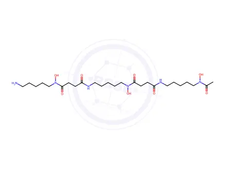 Chemical structure of Deferoxamine for peak identification CRS 1(Secondary Standards traceble to EP)