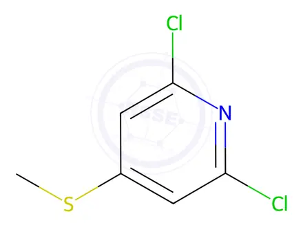 Chemical structure of 2,6-Dichloro-4-(methylthio)pyridine