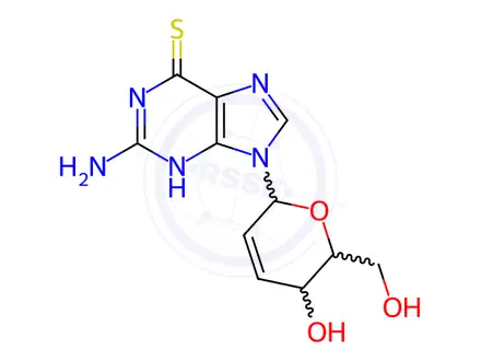 Chemical structure of Ateganosine Impurity 51