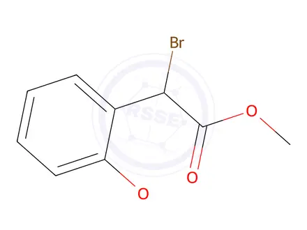 Chemical structure of methyl 2-bromo-2-(2-methoxyphenyl)acetate