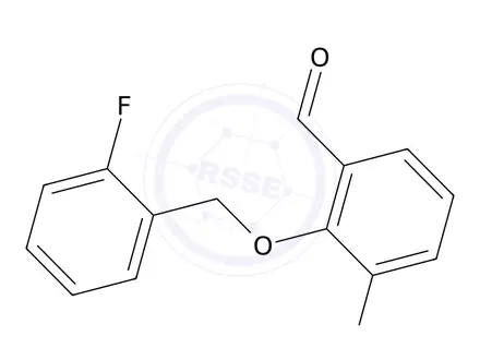 Chemical structure of 2-((2-Fluorobenzyl)oxy)-3-methoxybenzaldehyde