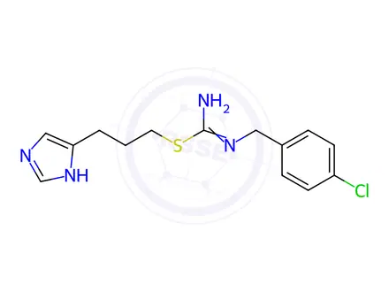 Chemical structure of Clobenpropit