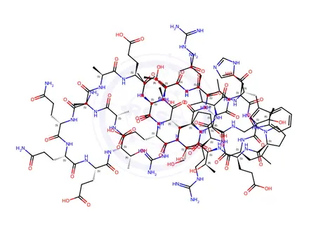 Chemical structure of Gly-Neuroendocrine Regulatory Peptide-3 (human, mouse, rat) trifluoroacetate salt