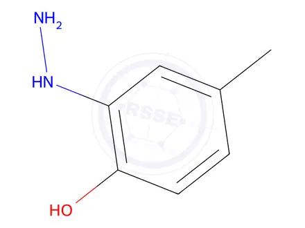 Chemical structure of 2-HYDROXY-5-METHYL-PHENYL-HYDRAZINE