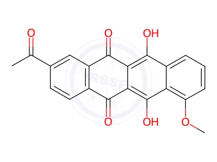 Chemical structure of Daunorubicin Impurity 17