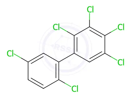 Chemical structure of PCB 141