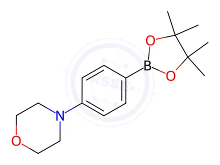 Chemical structure of 4-Morpholinophenylboronic acid, pinacol ester