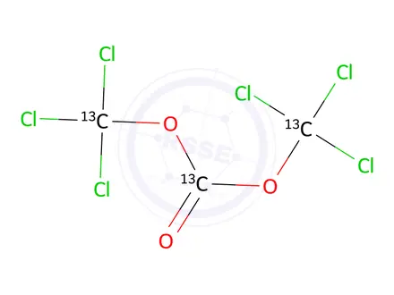 Chemical structure of Triphosgene-13C3