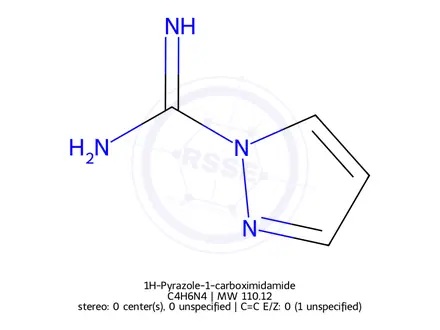 Chemical structure of Zanamivir EP Impurity F