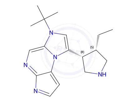 Chemical structure of Upadacitinib Impurity 136