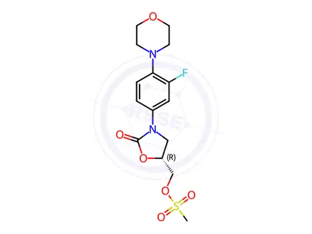 Chemical structure of Linezolid USP Related Compound D