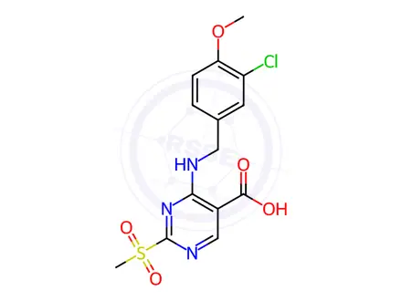 Chemical structure of Avanafil Impurity 187