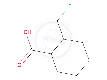 Chemical structure of 2-(Fluoromethyl)cyclohexane-1-carboxylic acid