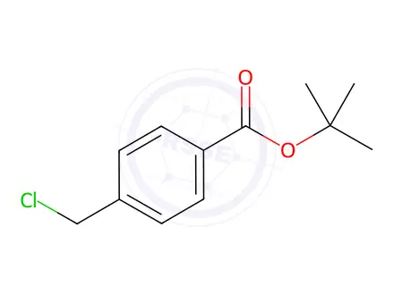 Chemical structure of tert-Butyl 4-(Chloromethyl)benzoate