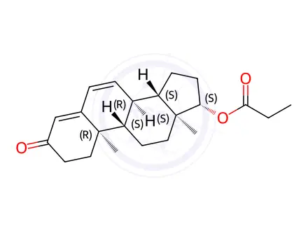 Chemical structure of Testosterone Propionate EP Impurity E