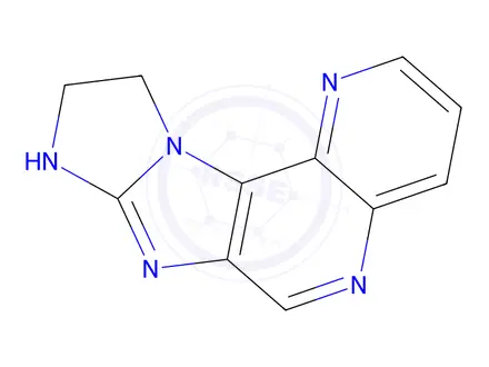 Chemical structure of 9,10-Dihydro-7H-imidazo[1',2':1,2]imidazo[4,5-c][1,5]naphthyridine