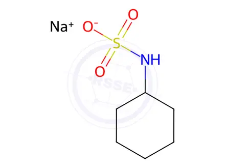 Chemical structure of N-Cyclohexylsulfamic acid sodium salt