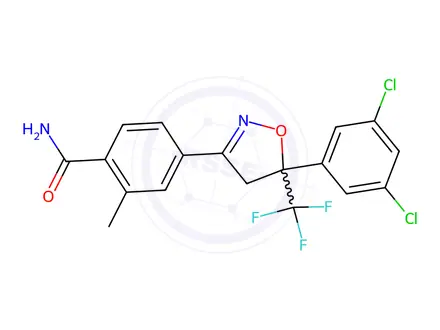 Chemical structure of Fluralaner Impurity 117