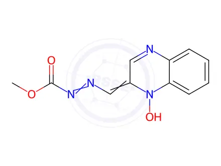 Chemical structure of 4-Desoxycarbadox