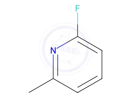 Chemical structure of 2-Fluoro-6-methylpyridine