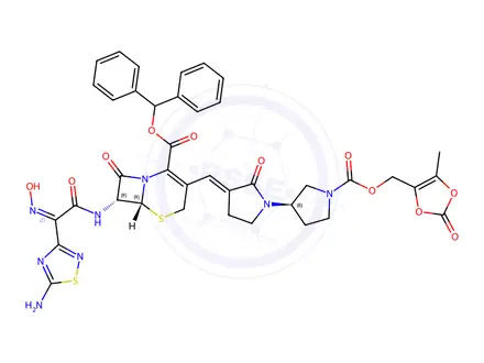Chemical structure of Ceftobiprole Impurity 76