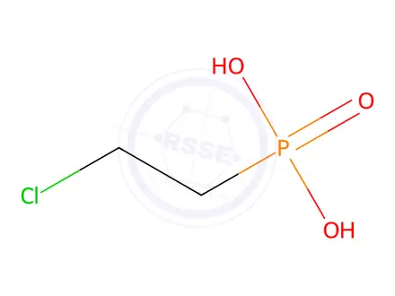 Chemical structure of Ethephon