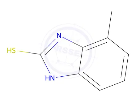 Chemical structure of 2H-Benzimidazole-2-thione,1,3-dihydro-4-methyl-(9CI)
