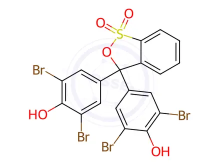 Chemical structure of Bromophenol Blue (BSC)