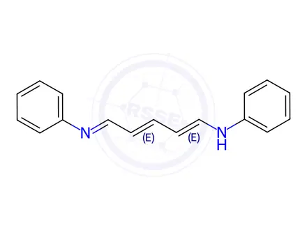 Chemical structure of Indocyanine green Impurity 93