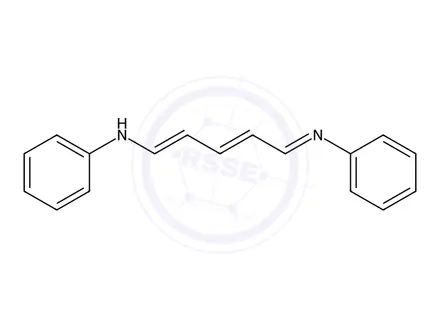 Chemical structure of Indocyanine Green Impurity 54 Monomer (Mixture of E/Z-isomers)