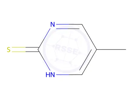 Chemical structure of 5-methyl-1,2-dihydropyrimidine-2-thione