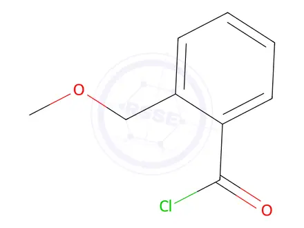 Chemical structure of Benzoyl chloride, 2-(methoxymethyl)-(9CI)