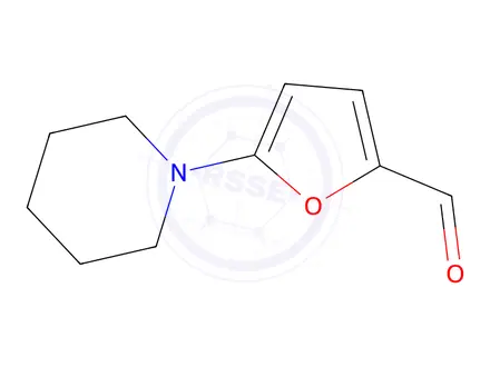 Chemical structure of 5-(Piperidin-1-yl)furan-2-carbaldehyde
