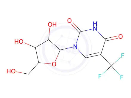 Chemical structure of 5-(Trifluoromethyl)uridine