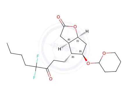 Chemical structure of Lubiprostone Impurity 17
