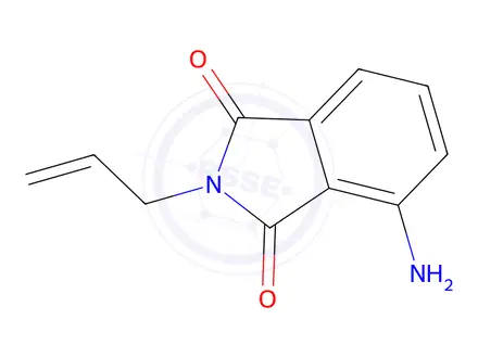 Chemical structure of 2-Allyl-4-aminoisoindoline-1,3-dione