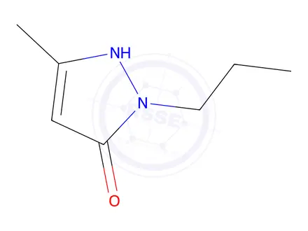 Chemical structure of 5-Methyl-2-propyl-1H-pyrazol-3(2H)-one