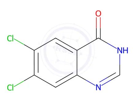 Chemical structure of 6,7-Dichloroquinazolin-4(3H)-one