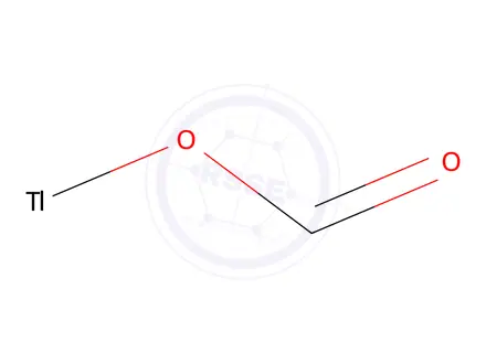 Chemical structure of Formic acid, thallium(1+) salt (1:1)